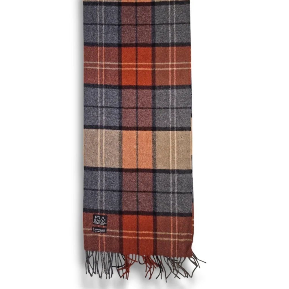 JOS A BANK CASHMERE SCARF - Picture 5 of 5
